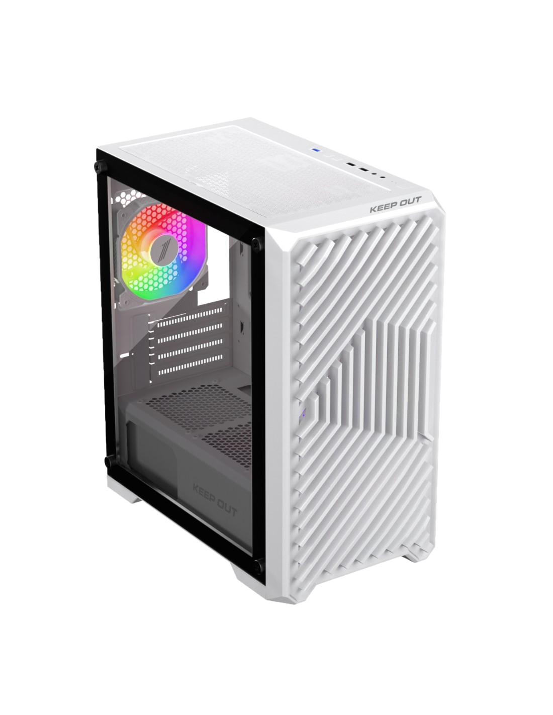 KEEP OUT XC-220W GLASS Caja de PC Micro ATX