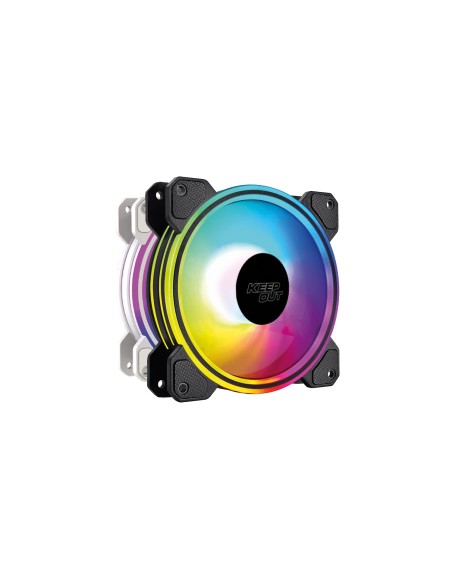 Keep Out XFC-120DR Ventilador ARGB Negro