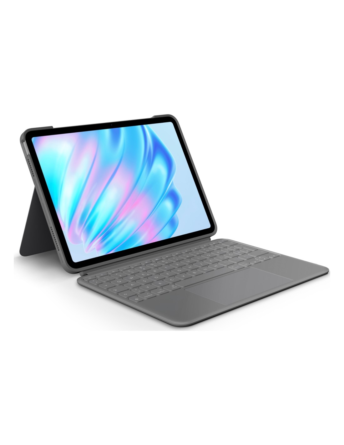 Logitech Combo Touch QWERTZ Alemán Smart Connector Gris