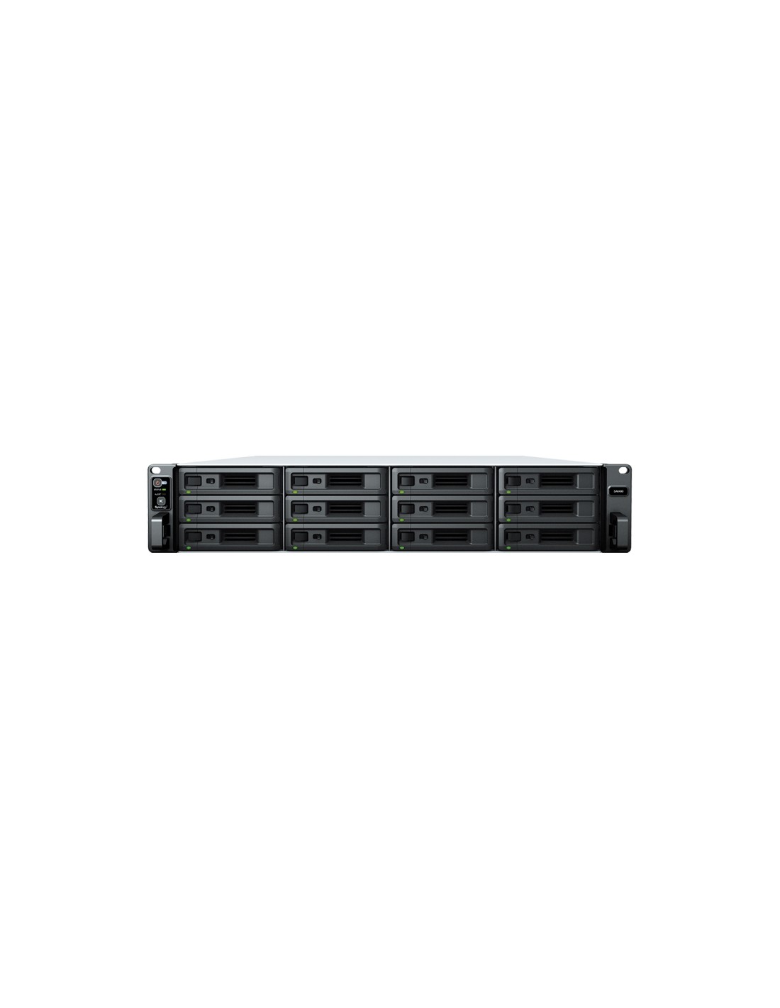 Synology SA SA6400 servidor de almacenamiento NAS Bastidor (2U) EPYC 7272 32 GB DDR4 0 TB DiskStation Manager Negro