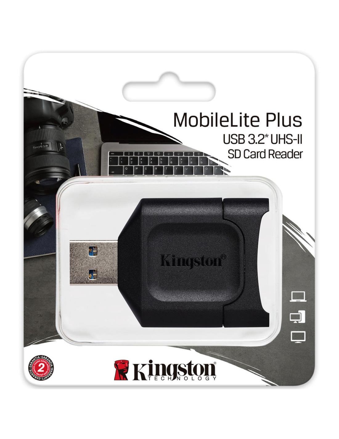LECTOR SDHC/SDXC UHS-II 3.2 KINGSTON MOBILE LITE PLUS