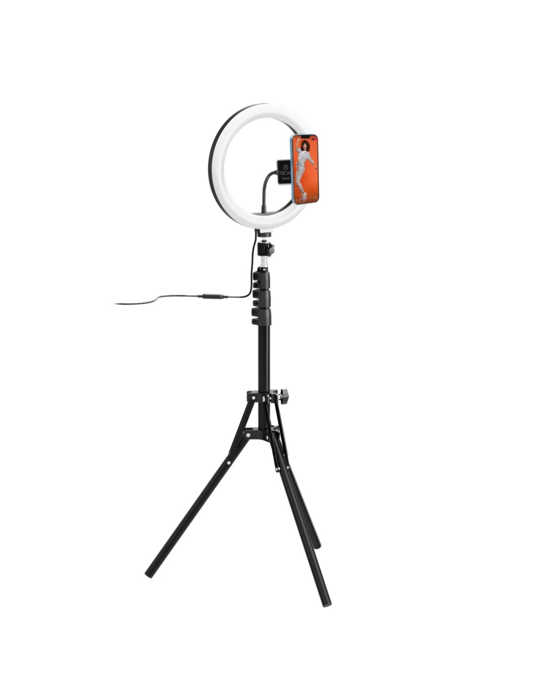 Celly CLICKGHOSTUSB tripode Smartphone 3 pata(s) Negro