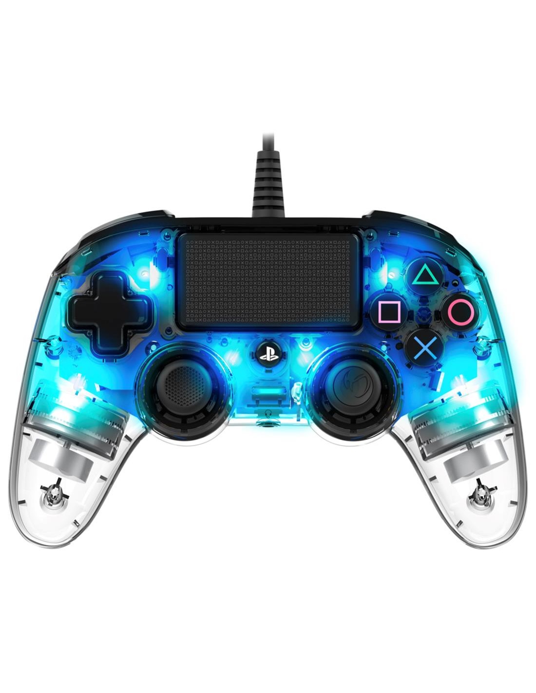 Nacon Mando Oficial Playstation PS4 Compact Azul (PS4OFCPADCLBLUE)