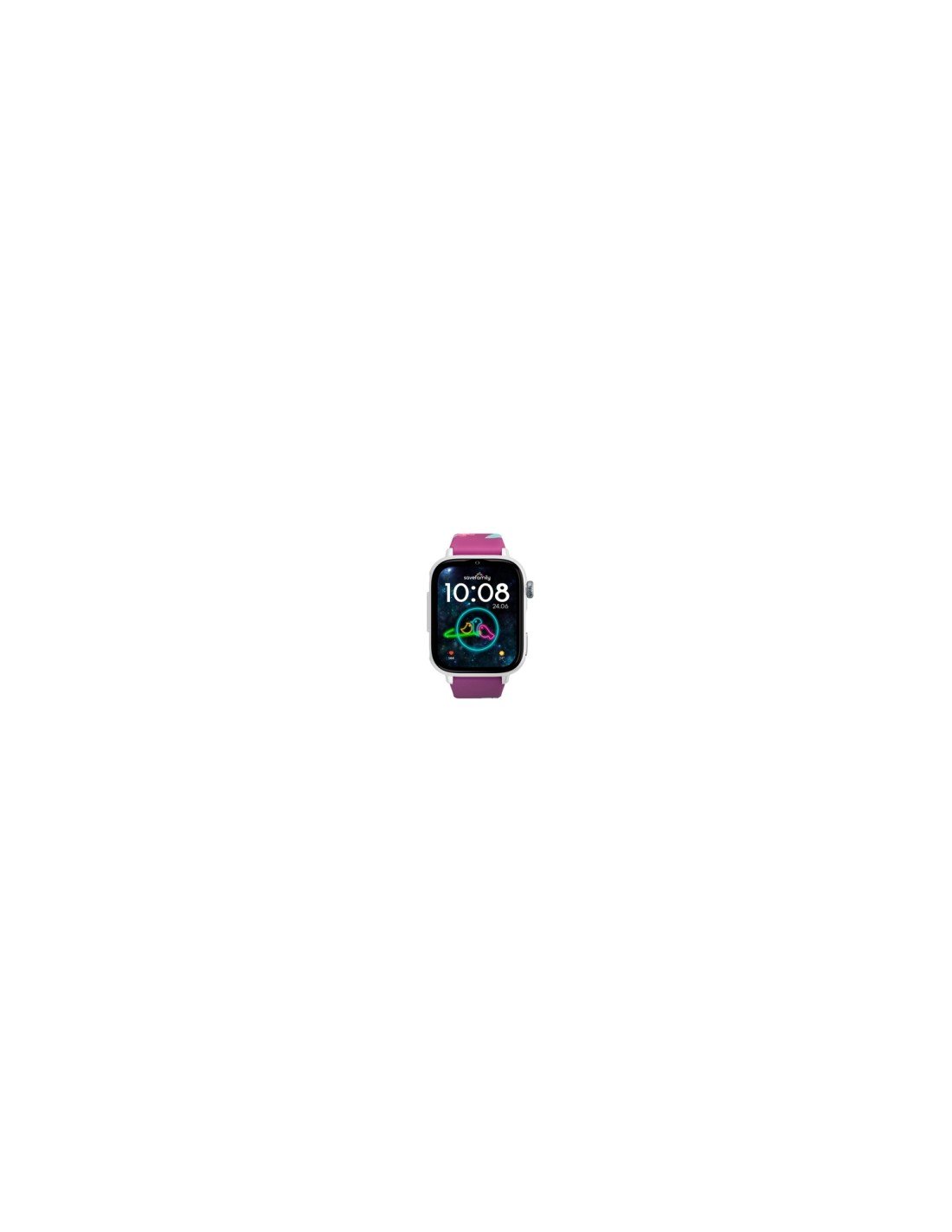 SaveFamily SaveWatch Plus 2 Reloj Inteligente para niños 4G Esfera Blanca Correa Silicona Maui