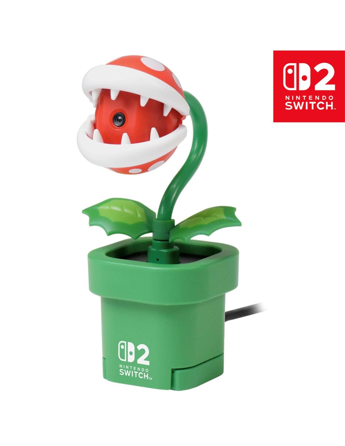 Nintendo Switch 2 Cámara Planta Piraña