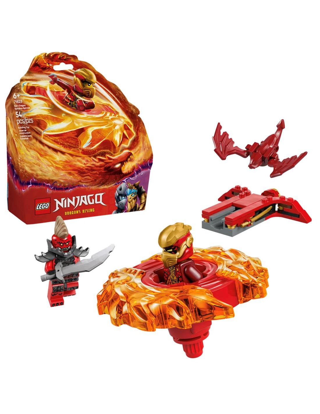 LEGO 71823 Kai´s Dragon Spinjitzu Spinner