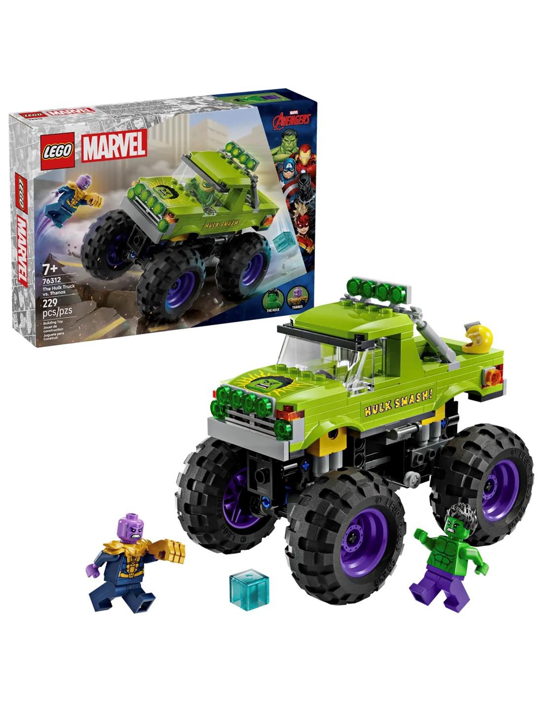 LEGO 76312 Camión de Hulk vs.Thanos