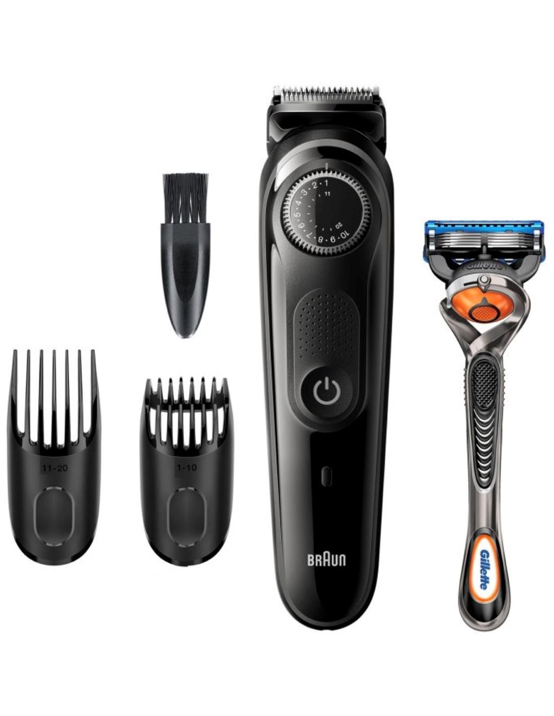 Braun BT5242 Recortadora de Barba Recargable con 39 Tamaños de corte