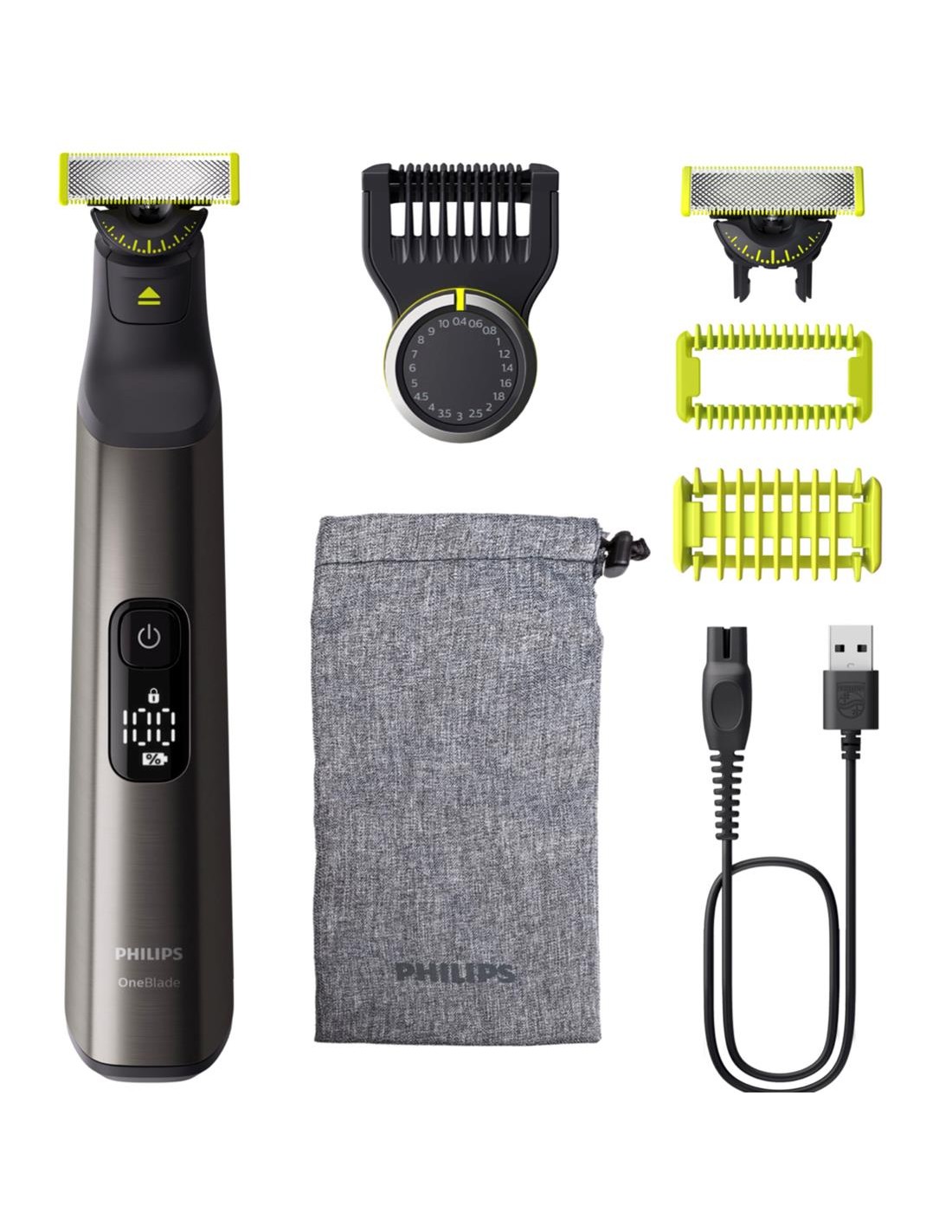 Philips QP6552/15 Recortadora Multi FunciÃ³n One Blade Cara y Cuerpo