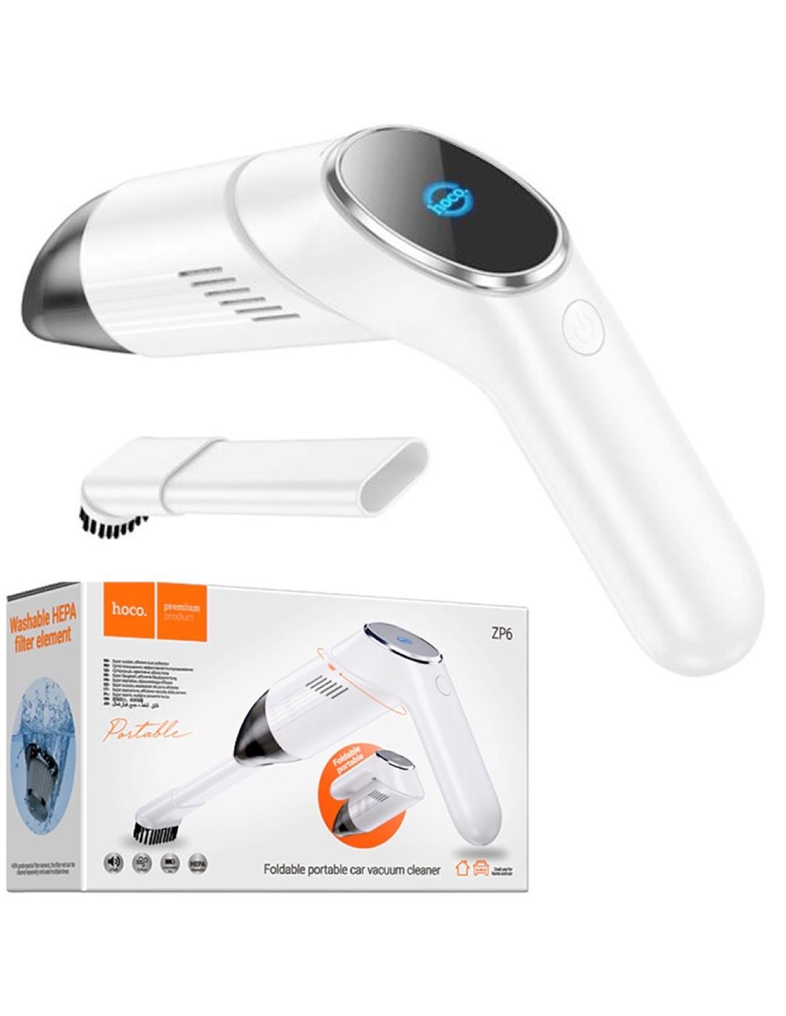 Hoco ZP6 Aspirador portátil Recargable 80W con Filtro HEPA