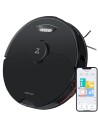 Roborock S7 Max V Robot aspirador con fregado vibraRise Negro