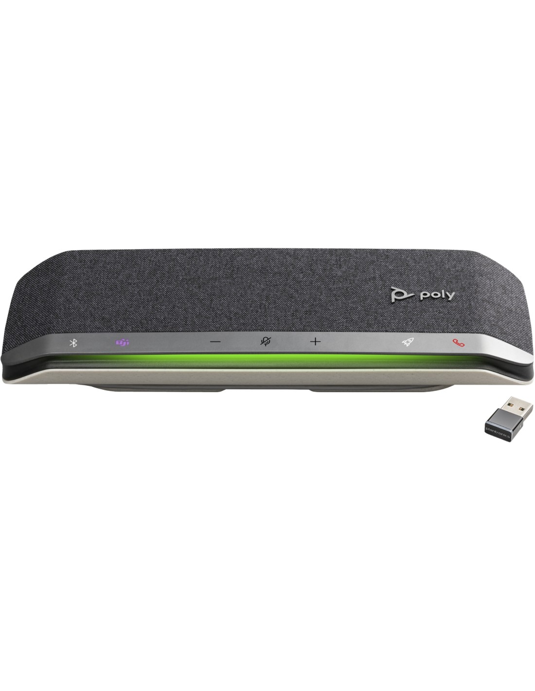 POLY Altavoz manos libres USB-A USB-C Sync 40-M con certificación para Microsoft Teams