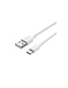 Vention Cable USB 2.0 3A CTHWH/ USB Tipo-C Macho - USB Macho/ 2m/ Blanco