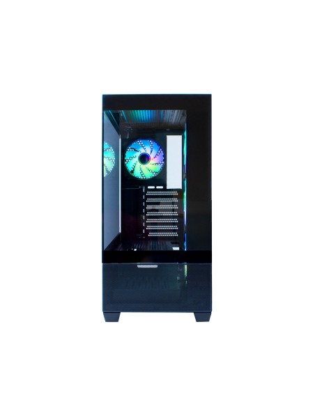 CoolBox GAMING CAJA ATX GA250 VISION USB-C 3.2 GEN1 SIN FTE + 4 VENT.