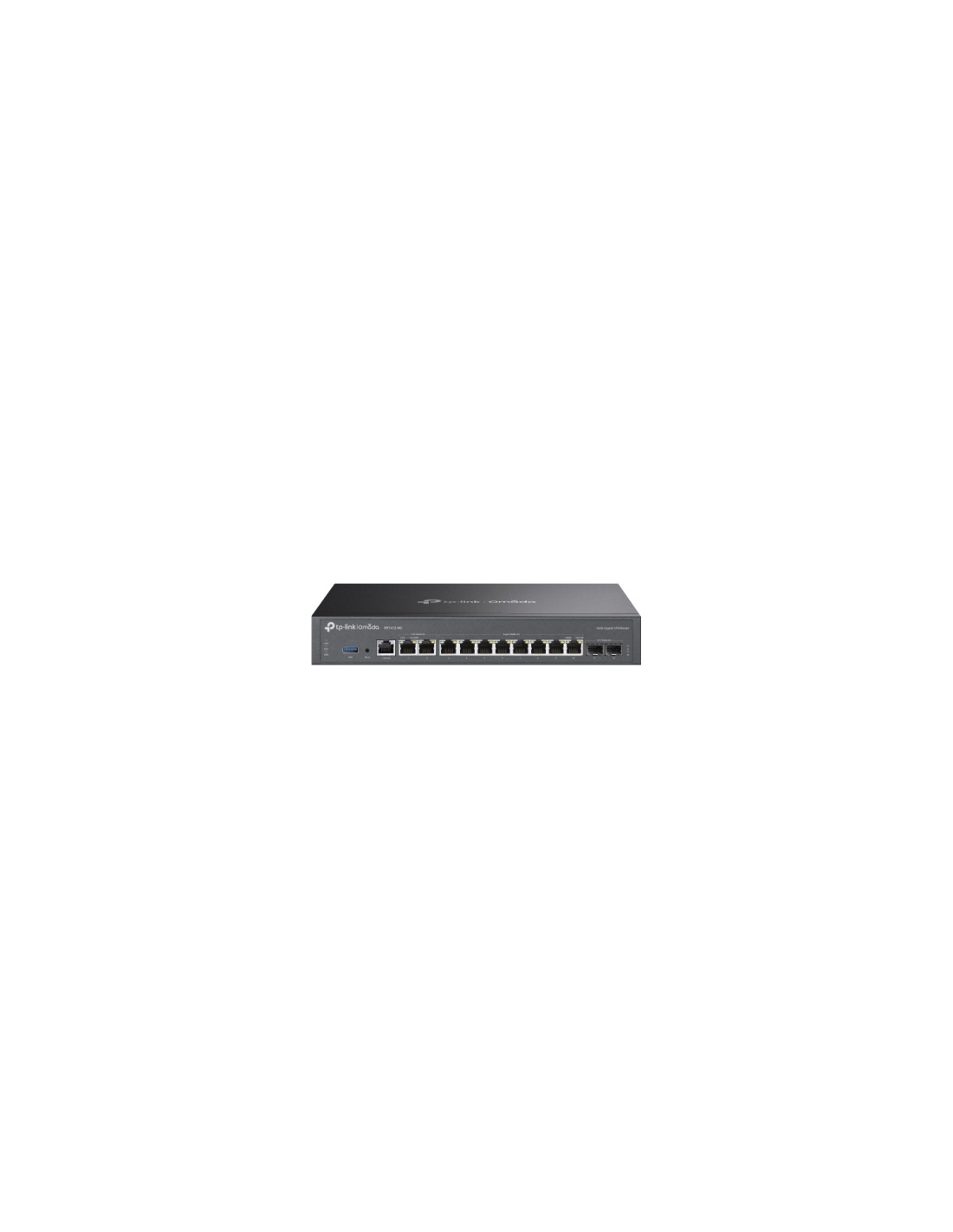 TP-Link Omada ER7412-M2 router 2.5 Gigabit Ethernet, Gigabit Ethernet Negro