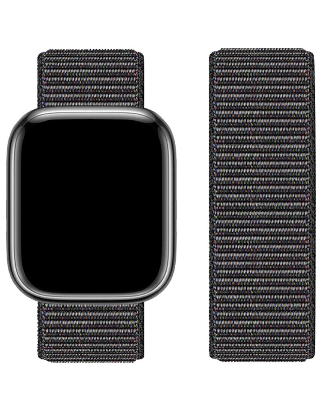 Hoco iWatch WA02 Original Series Loop Type Nylon Strap (38/40/41mm) Negro