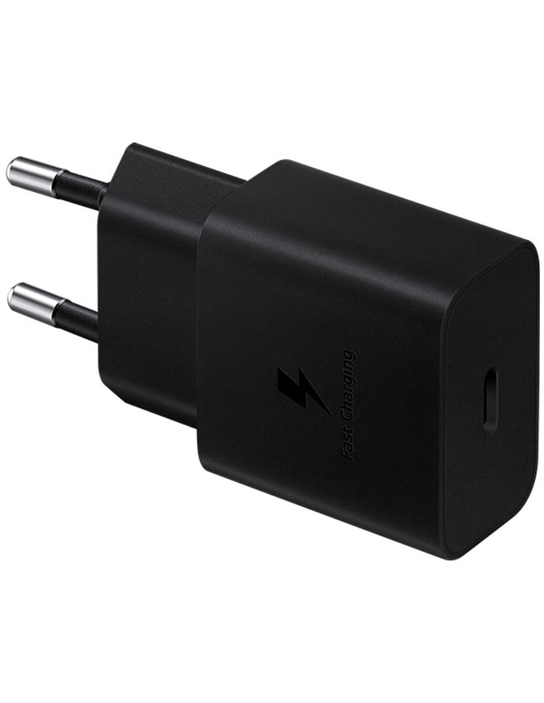 Cargador USB-C 15W Samsung (EP-T1510) Sin Cable Negro