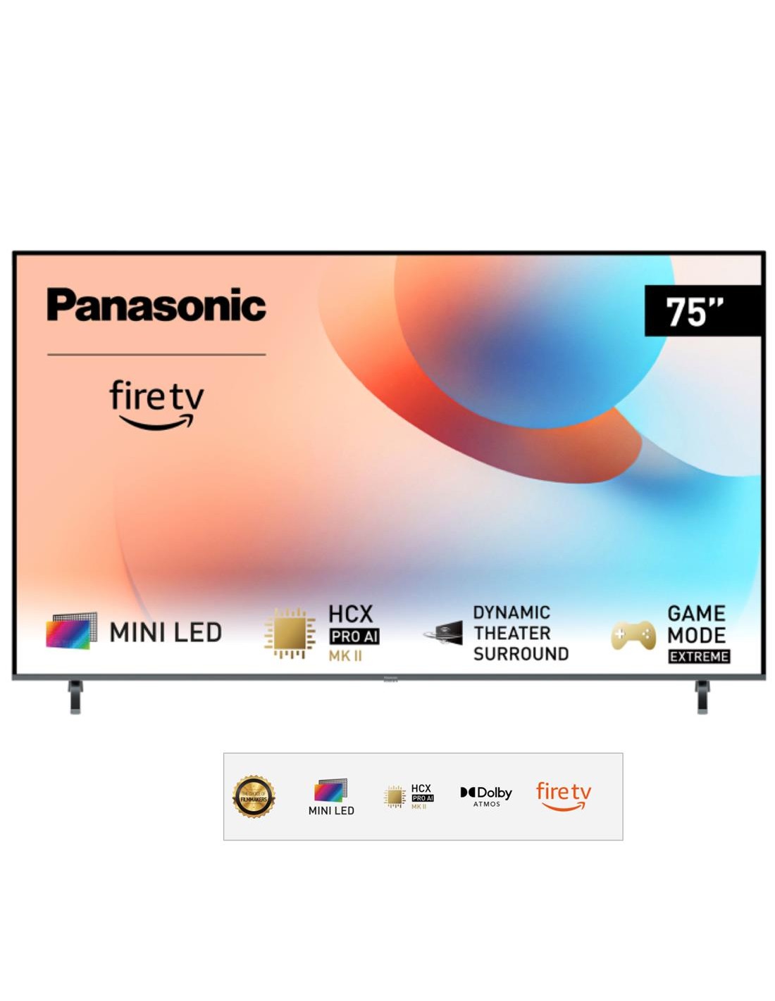 Televisor 75" Panasonic TV-75W95AEG Mini Led 4K UHD Smart TV Fire OS