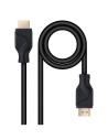 Nanocable Cable HDMI V2.1 8K@60Hz 48Gbps CCS, A/M-A/M, Negro, 5 m