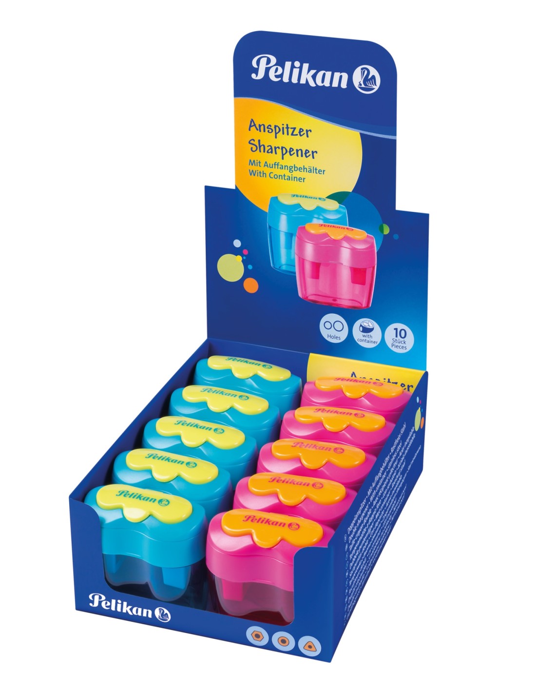 Pelikan 700696 sacapuntas Sacapuntas manual Azul, Rosa