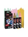 Edding 6900 X Multimarker marcador permanente Punta de cincel Oro, Verde claro, Rosa claro 3 pieza(s)