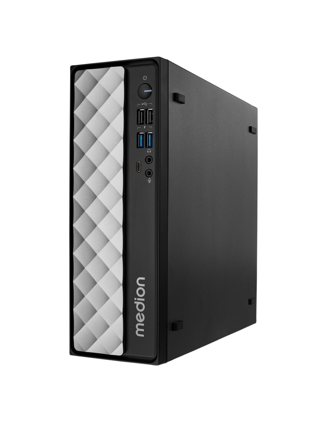 MEDION T80 Intel® Core™ i7 i7-12650H 16 GB DDR4-SDRAM 512 GB SSD Mini PC Negro, Gris