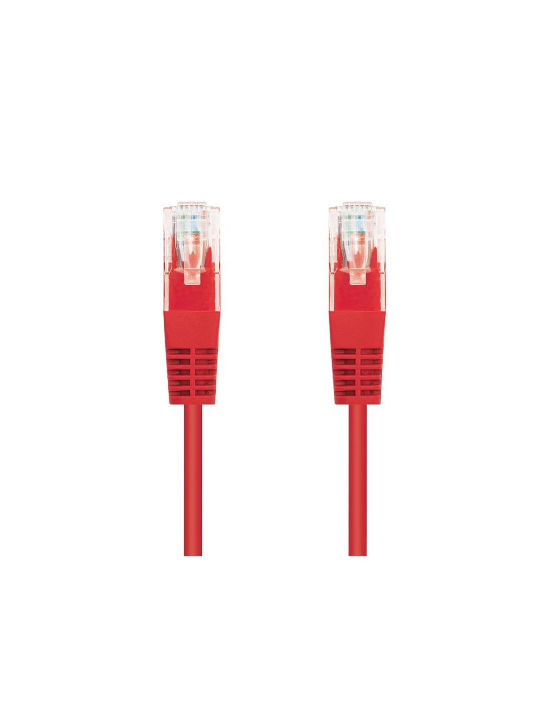 CABLE DE RED CAT.6 UTP FLEX 2M NANOCABLE RED