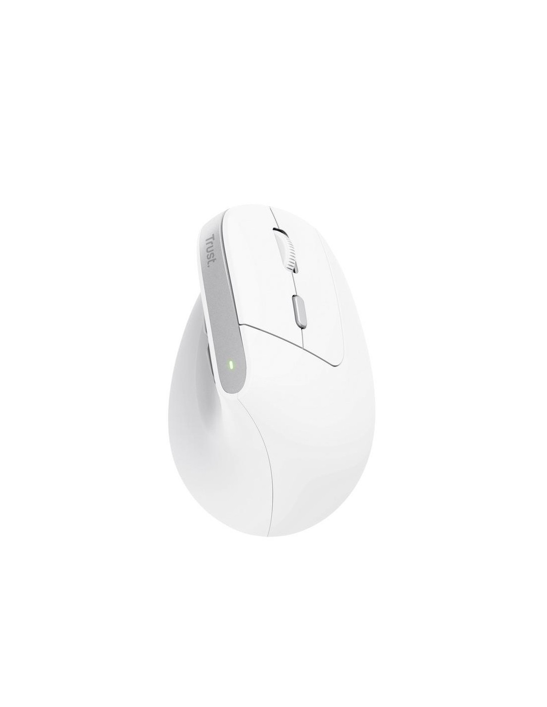 RATON TRUST BAYO II ERGONOMICO ECO 2400 DPI WIRELESS RECARGABLE WHITE
