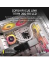 REFRIGERACION LIQUIDA CPU CORSAIR ICUELINK TITAN 360 RX 360MM RGB LCD WHITE