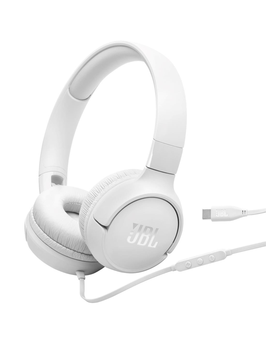 Jbl Tune 520C Auricular Inalámbrico con Conexión USB-C Blanco