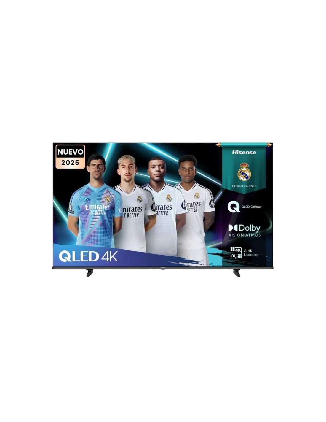 TELEVISOR HISENSE 55 QLED UHD 4K USB SMART TV ANDROID WIFI VIDAA BLUETOOTH