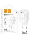 Cargador USB-C 20W Hoco C146A PD20W Blanco