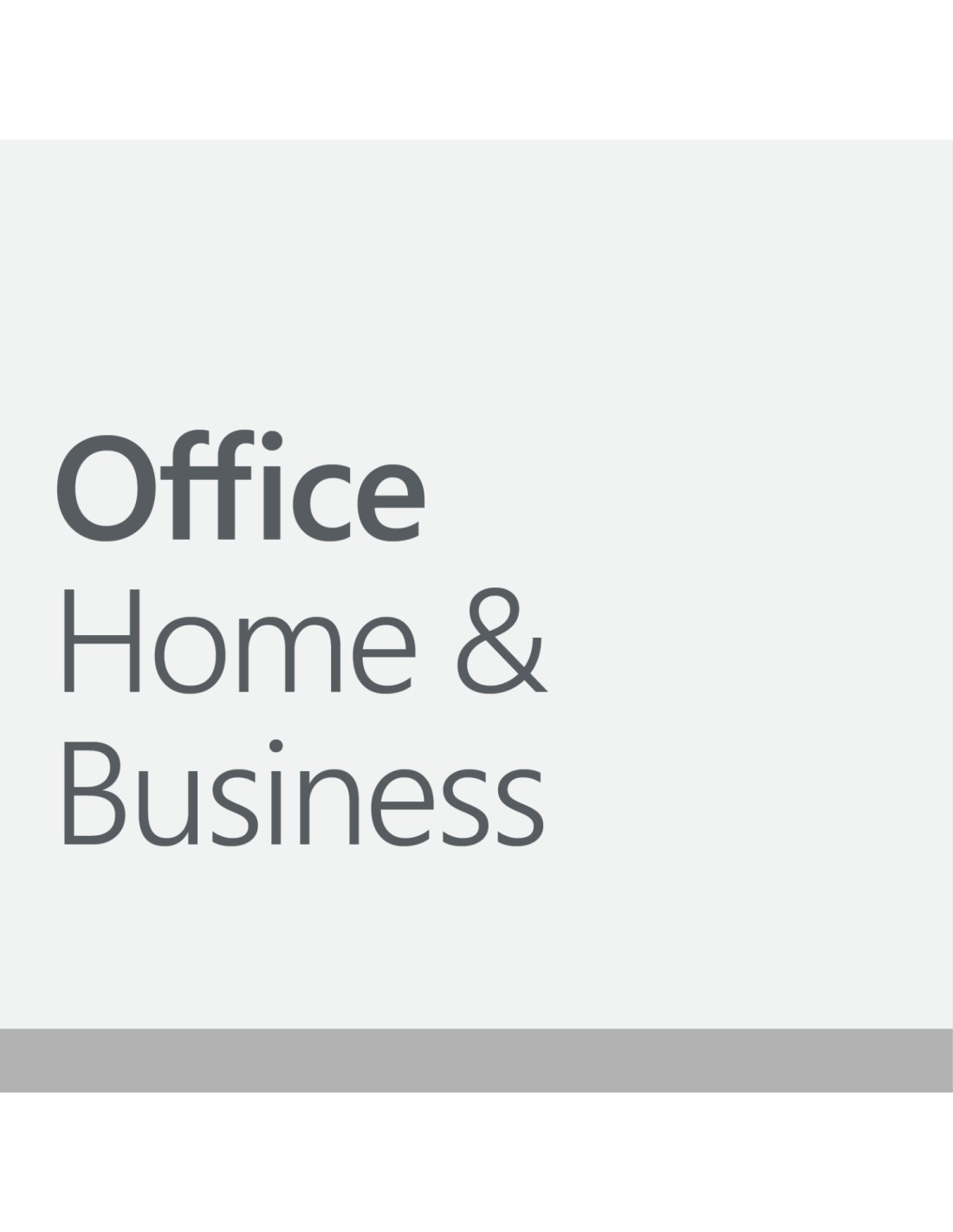 Microsoft Office Home and Business 2024 Office suite Completo 1 licencia(s) InglÃ©s