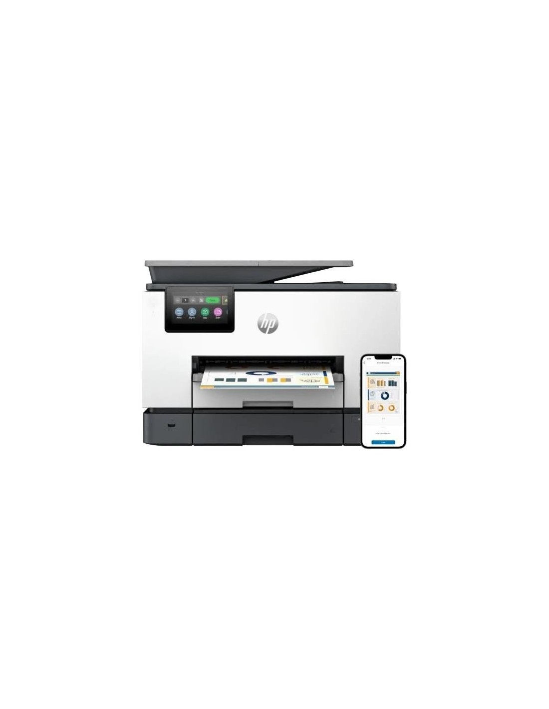 IMPRESORA HP OFFICEJET PRO 9130B ADF COLOR WIFI DUPLEX WHITE