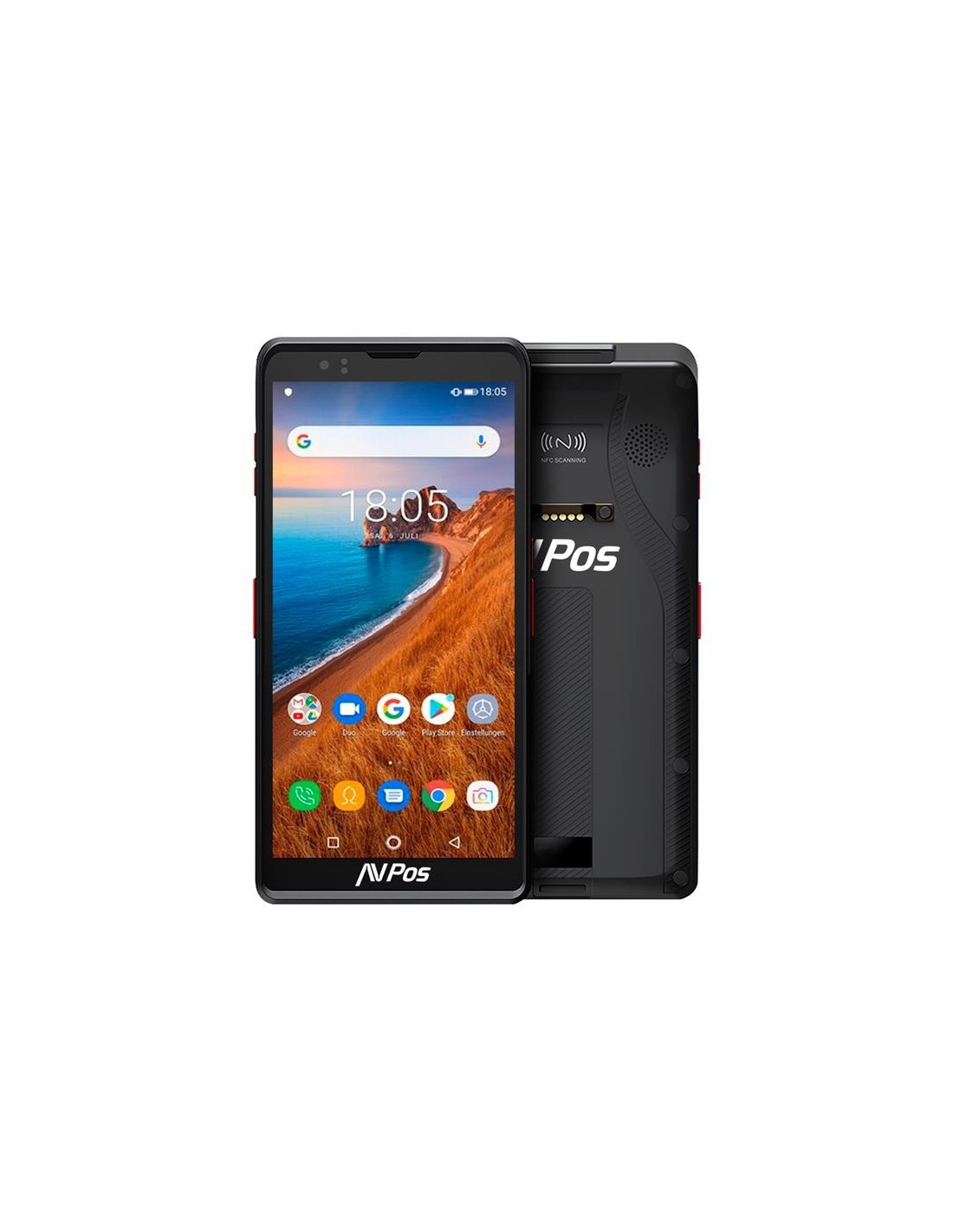 CAPTURADOR PDA AVPOS DC60 6 OCTA/4GB/64GB/NFC/2D/4G/FUNDA ANDROID