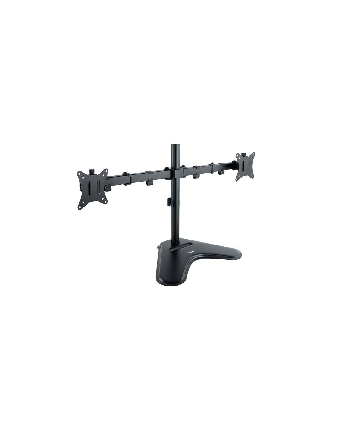 SOPORTE DE MESA MONITOR 2 TOOQ REG.ALTURA GIR. INCL. 9KG BLACK