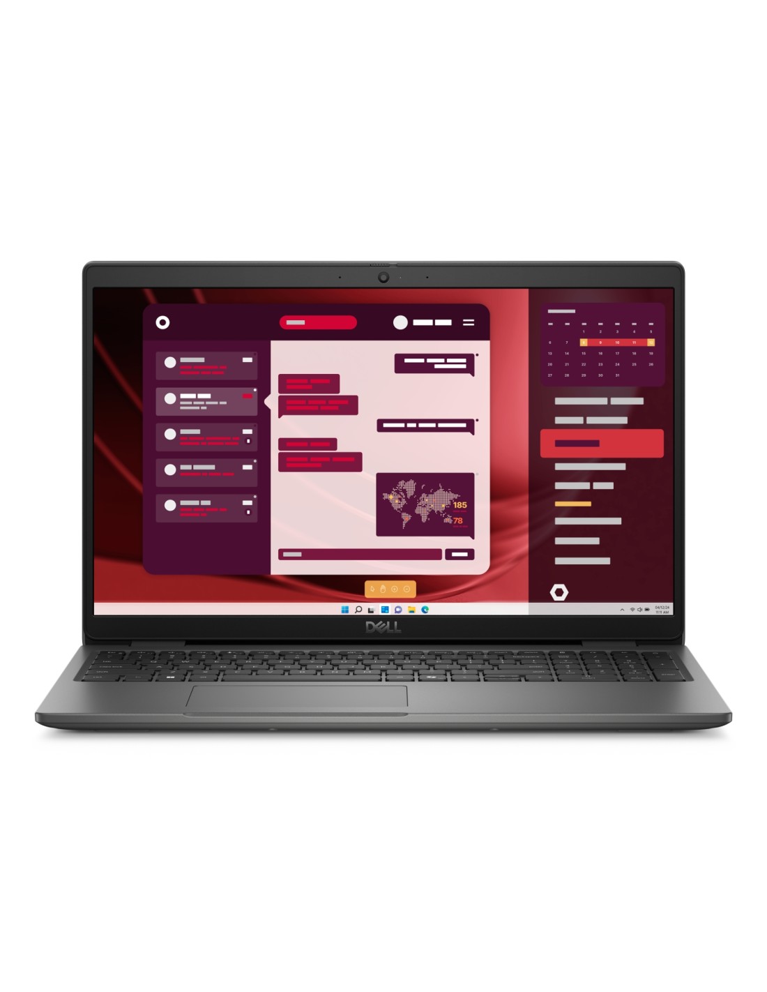 DELL Latitude 3550 Intel Core Ultra 7 155U Portátil 39,6 cm (15.6") Full HD 16 GB DDR5-SDRAM 512 GB SSD Wi-Fi 6E (802.11ax) Win