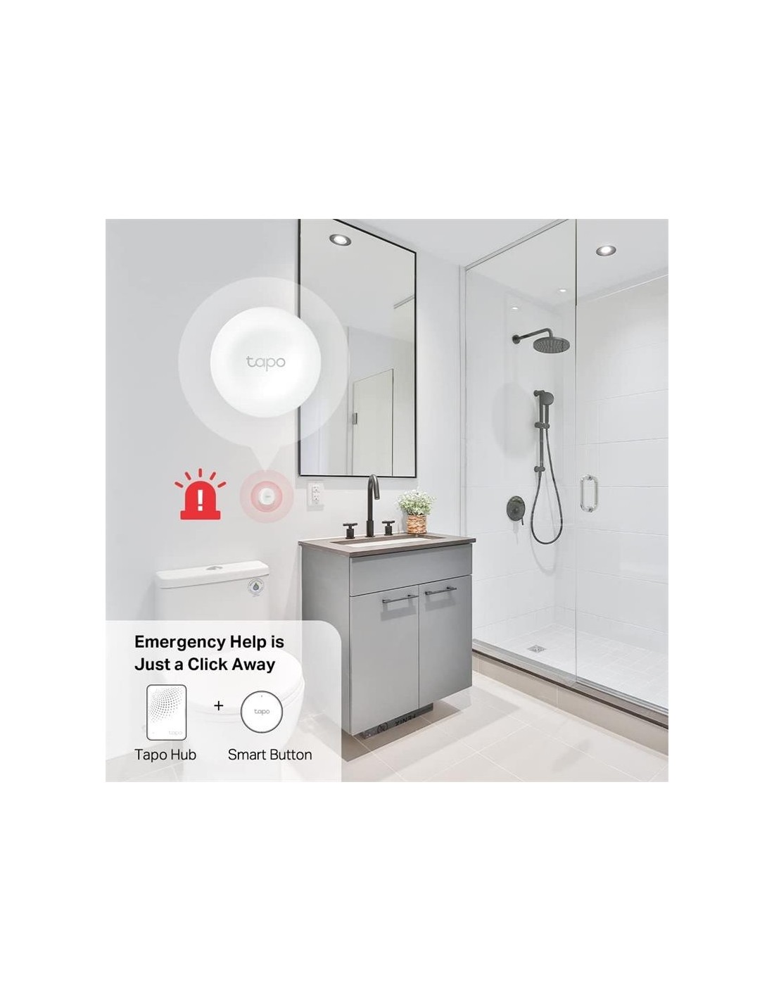 BOTON INTELIGENTE TP-LINK TAPO S200B WIFI