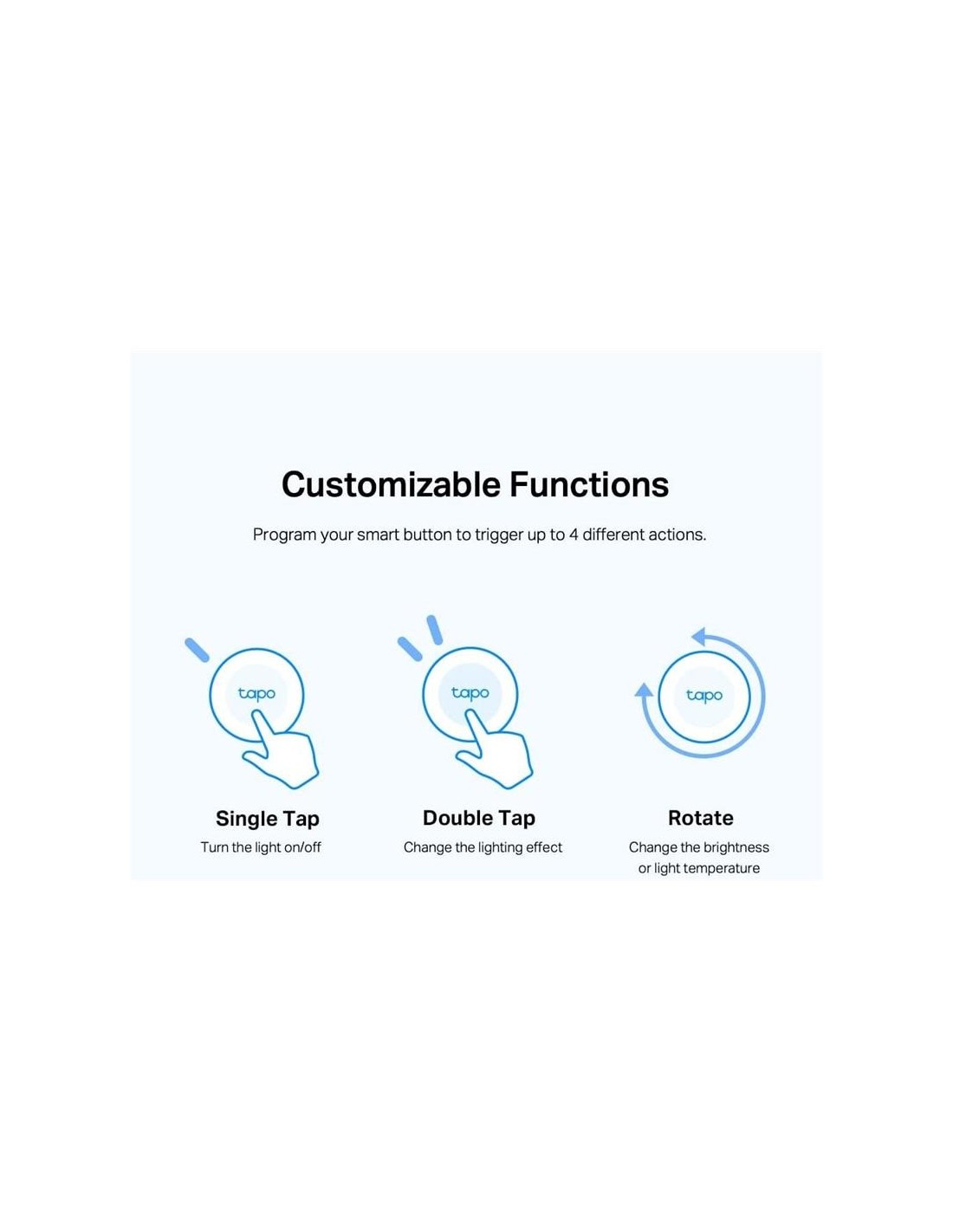 BOTON INTELIGENTE TP-LINK TAPO S200B WIFI