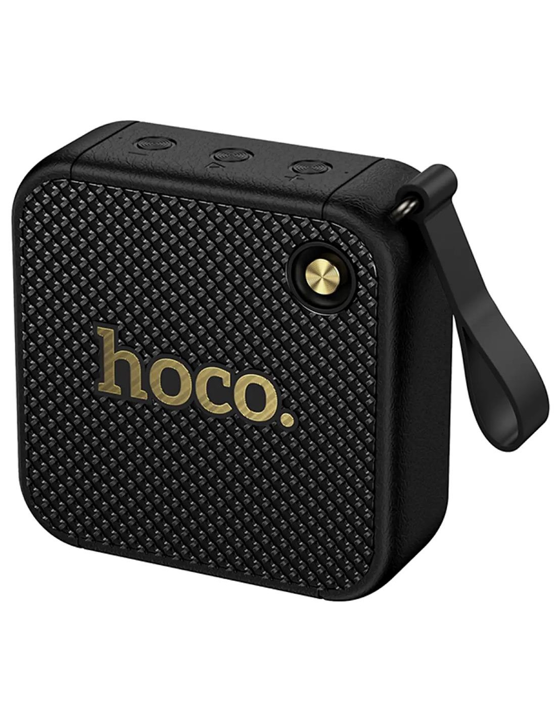 Hoco HT1 Altavoz Bluetooth Retro 8W con Entrada USB Negro