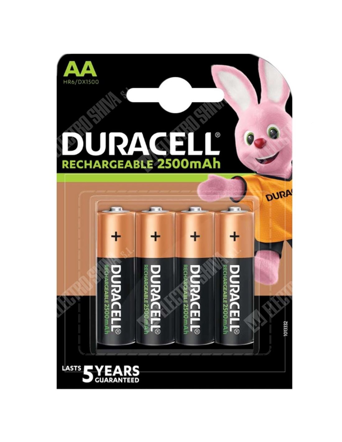 Duracell R-6 Pila Recargable 2500 MH (DUR-REC012)