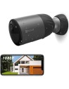 Ezviz BC1C CÃ¡mara Seguridad Exterior Recargable 2K+ con Luz y Sirena