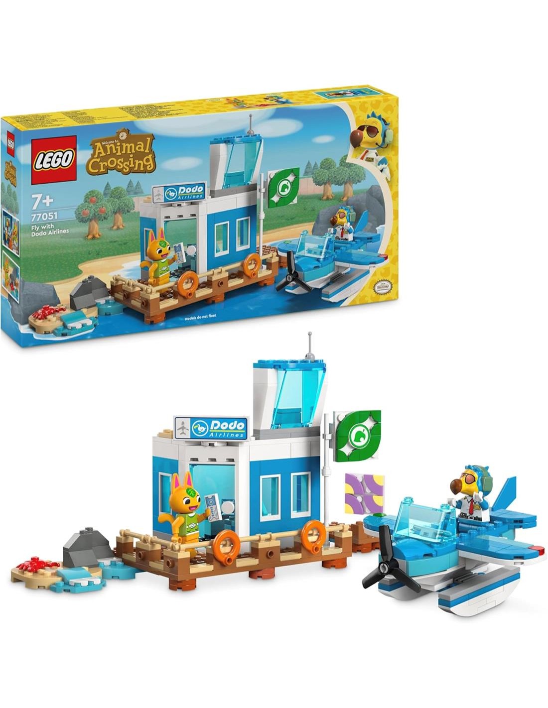 LEGO 77051 Vuelo con Dodo Airlines Animal Crossing