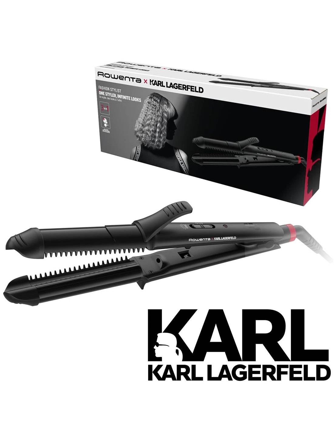Rowenta x Karl Lagerfeld CF451LF0 Styler 3-1  Moldea, Alisa y Riza