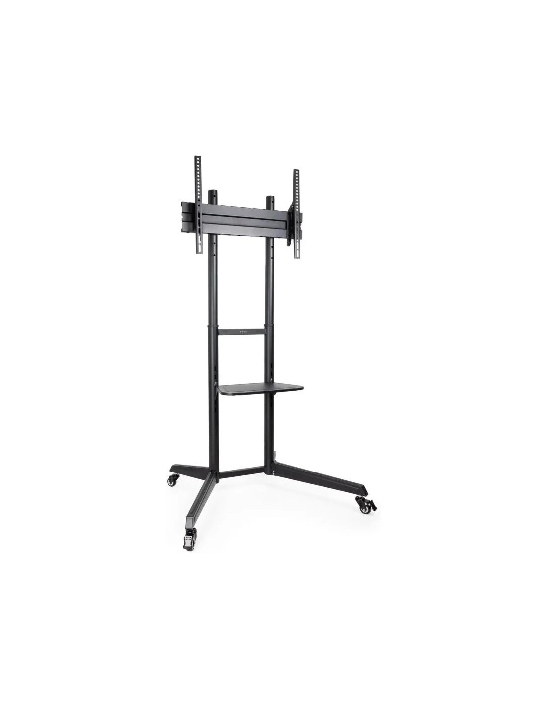 SOPORTE TV MONITOR TOOQ SUELO CON RUEDAS 37 - 70 50KG BLACK