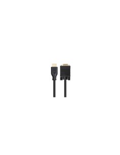 Nanocable Cable conversor VGA/M a HDMI/M, Negro, 1.8m 2