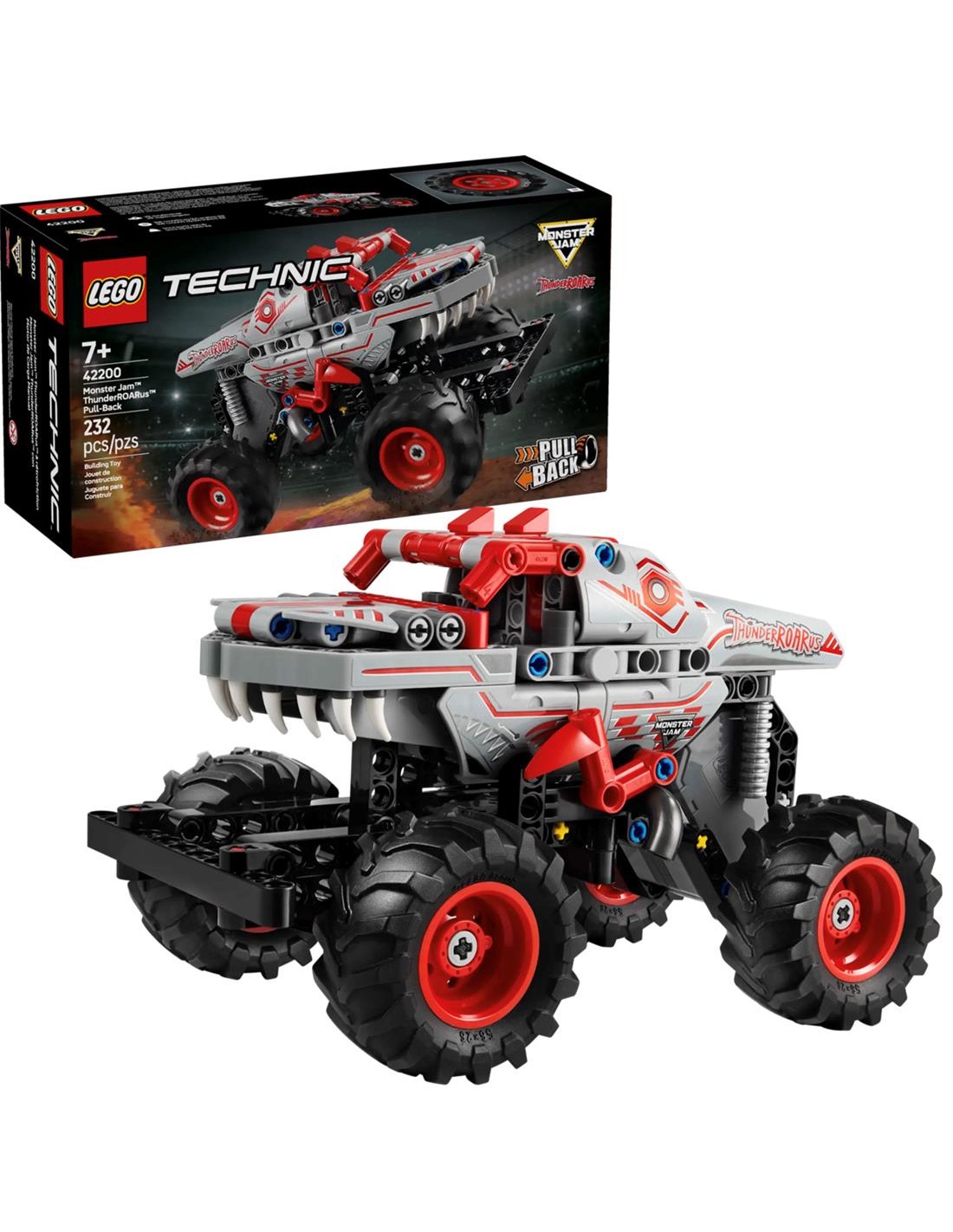 LEGO 42200 Monster Jam ThunderROARus Pull-Back