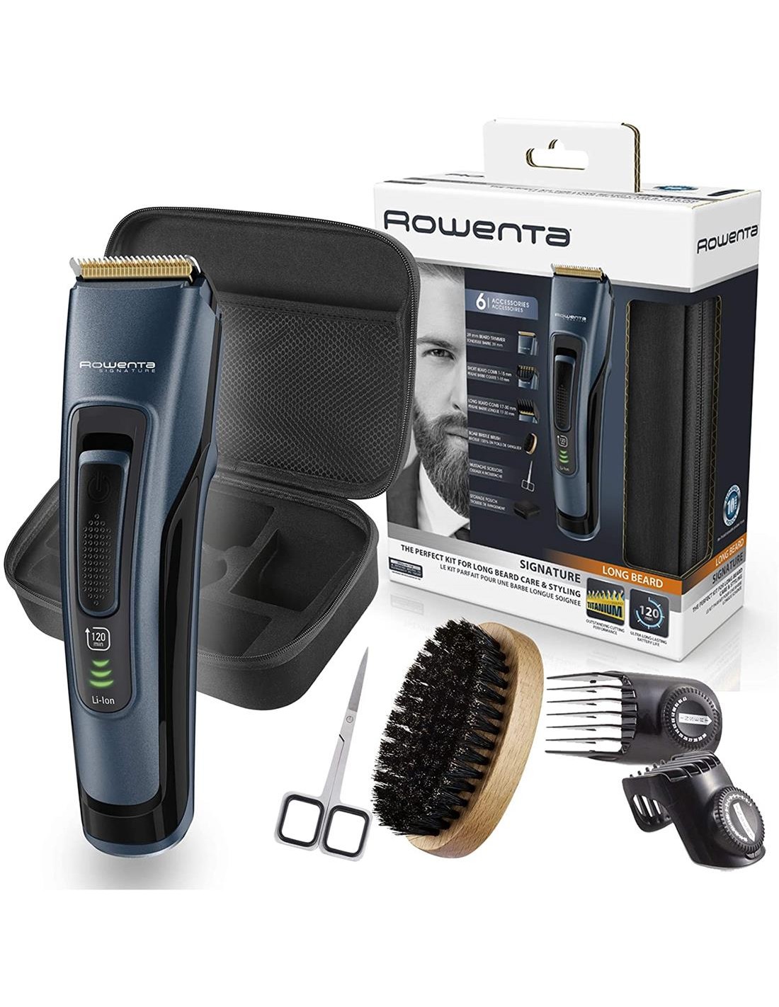 Rowenta TN4500F1 Barbero Signature con accesorios