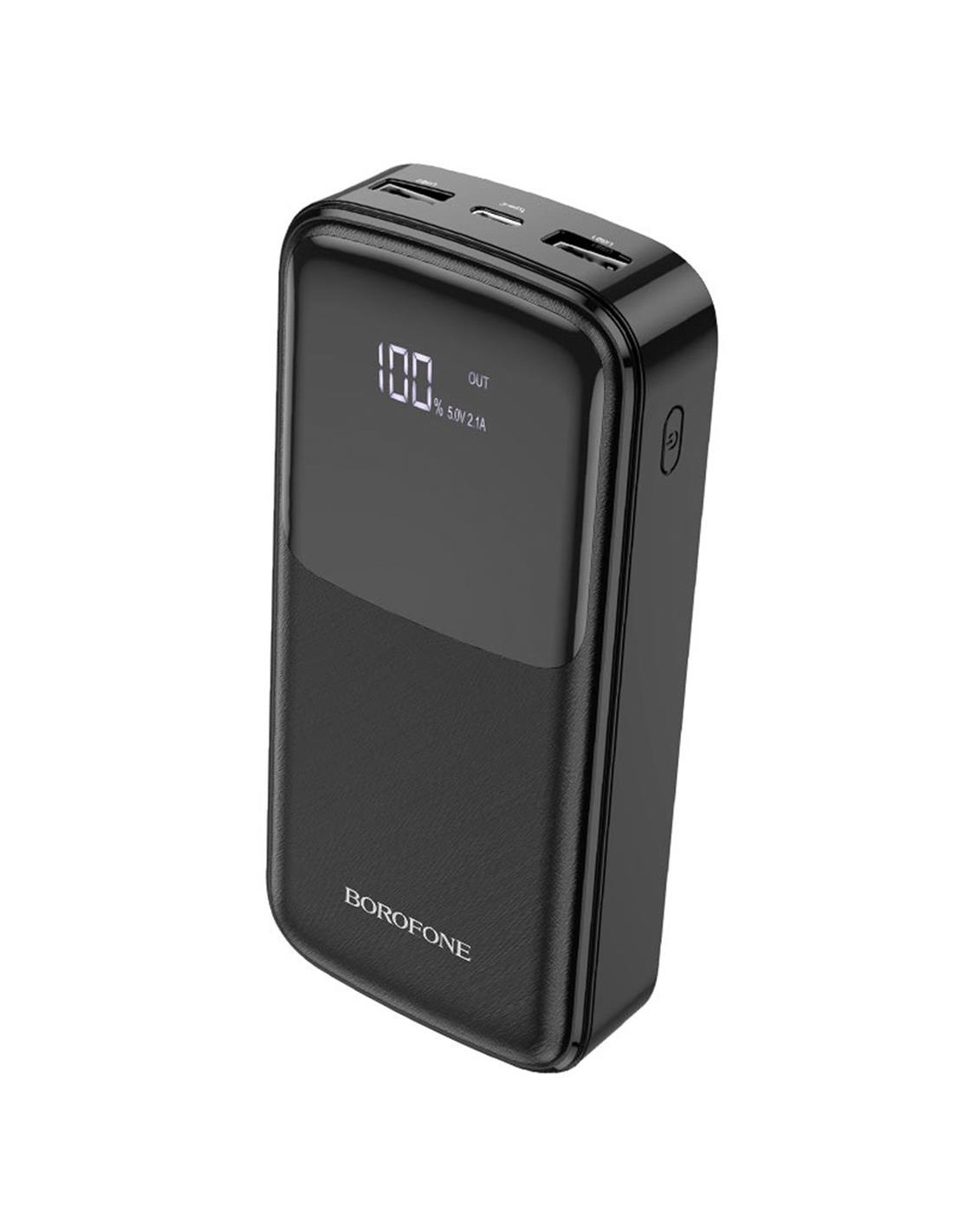 Powerbank 20.000 mAh Borofone BJ17A con Pantalla LCD Negro