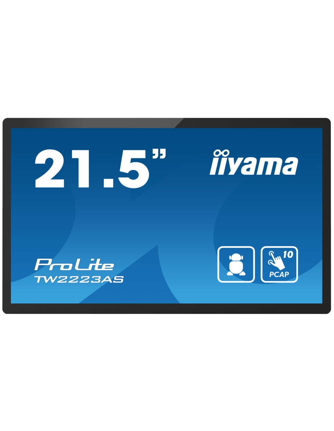iiyama TW2223AS-B2 pantalla de seÃ±alizaciÃ³n Panel plano interactivo 54,6 cm (21.5") Wifi 400 cd / mÂ² Full HD Negro Pantalla t